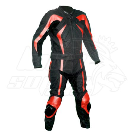 Motorbike leather suits 2 piece