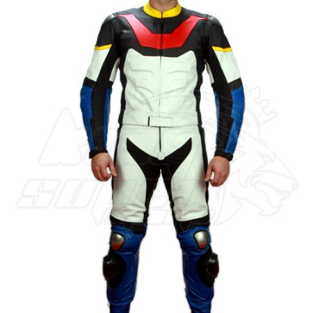 Motorbike leather suits 2 piece